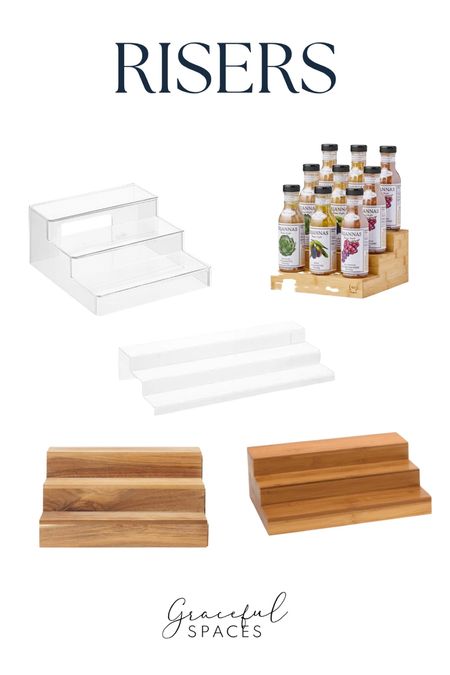 ✨Bamboo and acrylic risers for pantry organization and storage

#LTKstyletip #LTKhome #LTKfamily