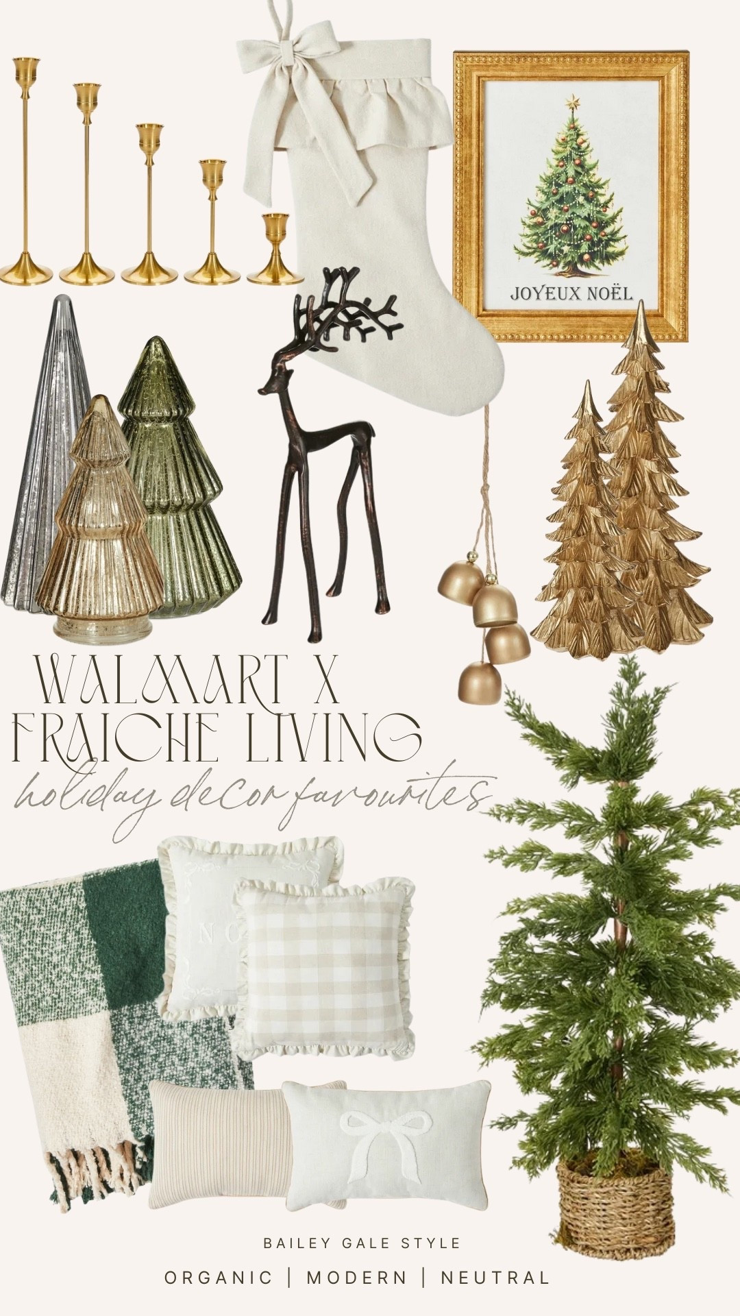 Holiday magic meets everyday elegance 💫 Sharing my favorite Fraiche Living curated picks from Walmart — simple, stylish, and perfectly festive. #WalmartFinds #FraicheStyle #LTKHolidayHome