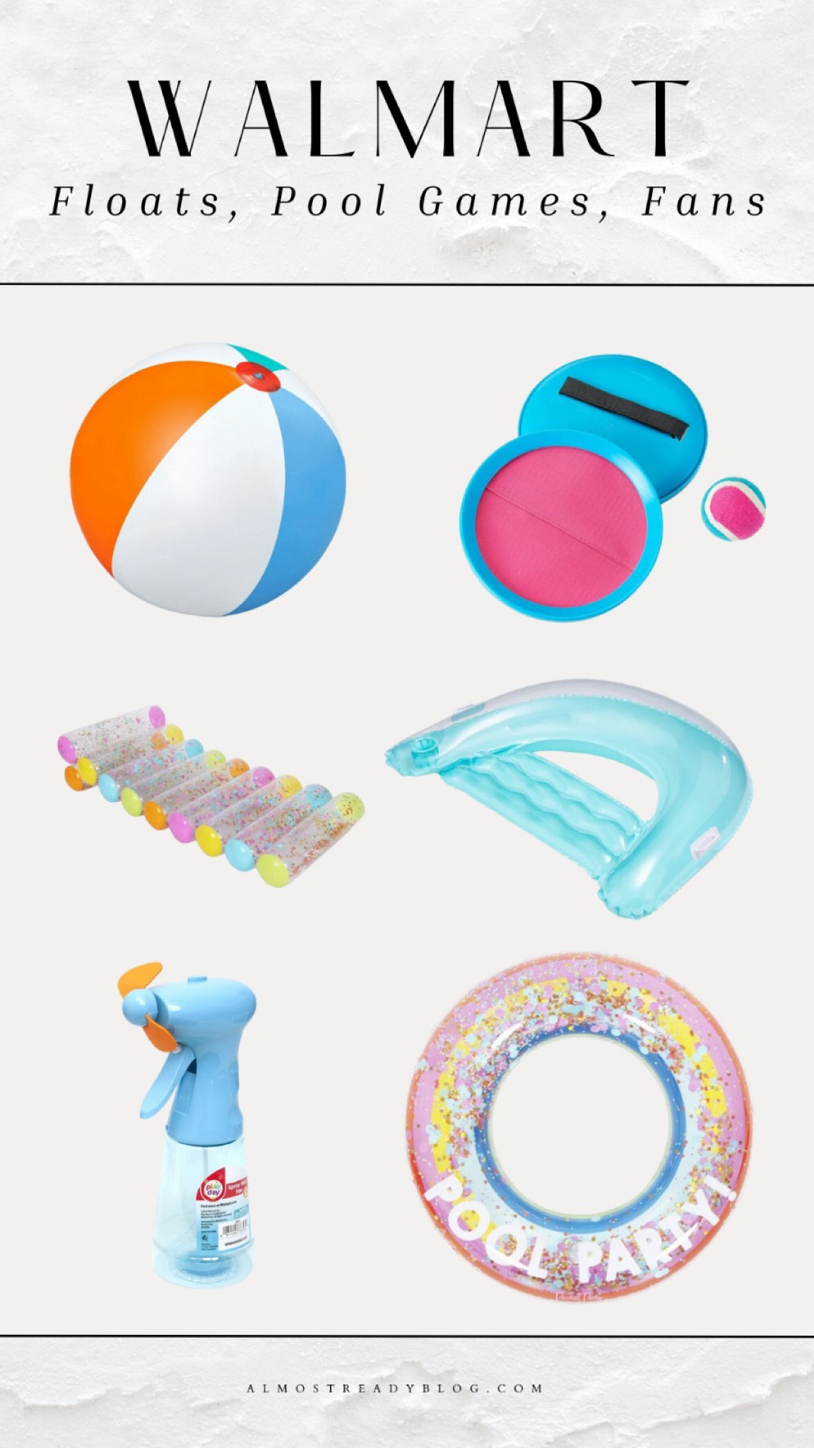 Did you know @walmart has as soon as same day delivery?!? Linking my order here! #walmartpartner

Walmart summer outdoor essentials, walmart floats, walmart pool games, walmart cooling fans

#LTKxWalmart #LTKSwim #LTKFindsUnder50