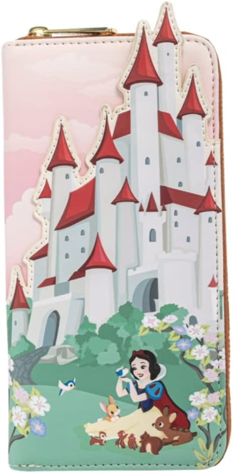 Loungefly Disney Snow White Castle Scene Zip Around Wallet | Amazon (US)