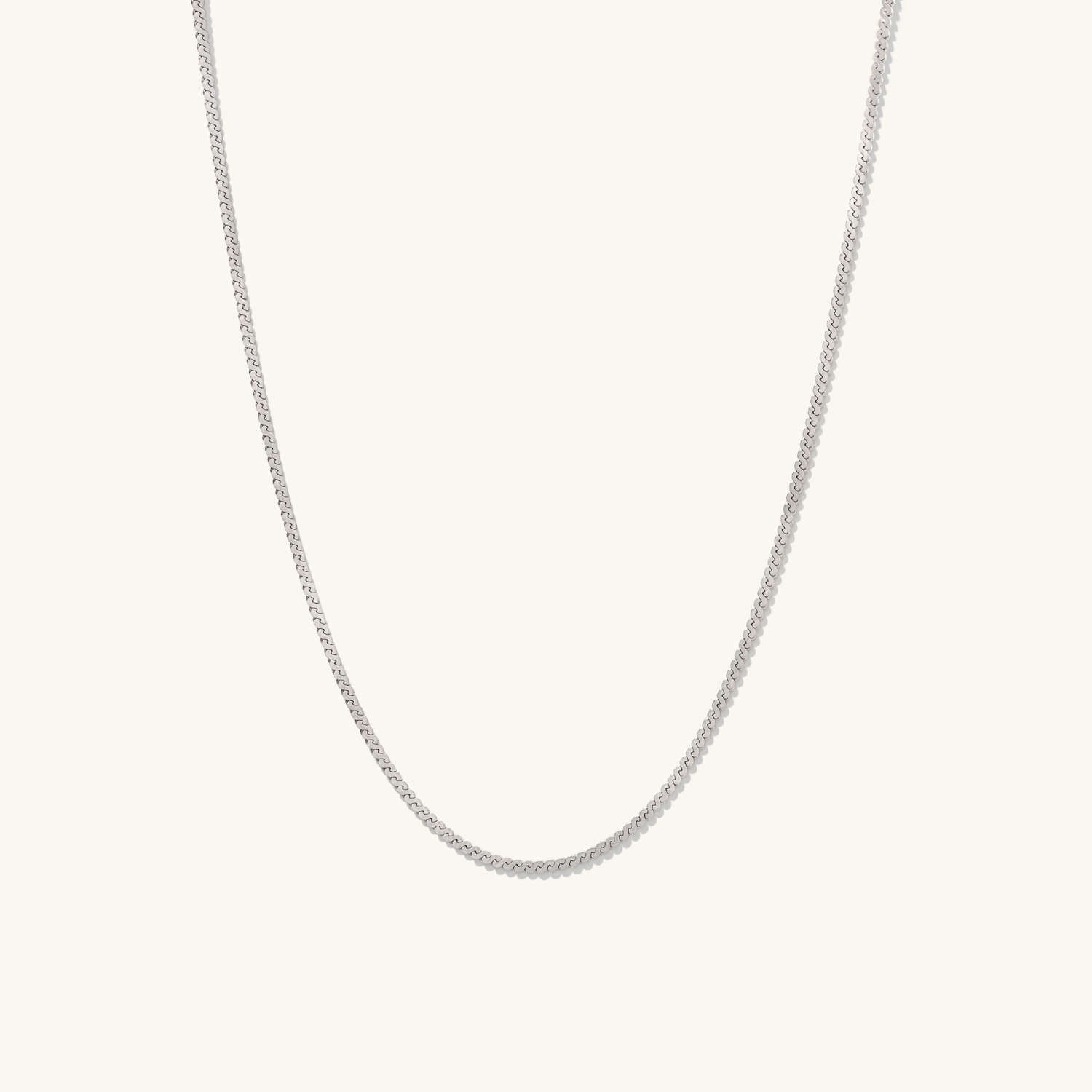 Serpentine Chain Necklace | Mejuri (Global)