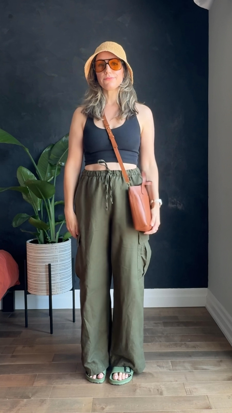 Linen pants outfit with tank for a hit summer day 

#LTKOver40 #LTKSeasonal #LTKVideo