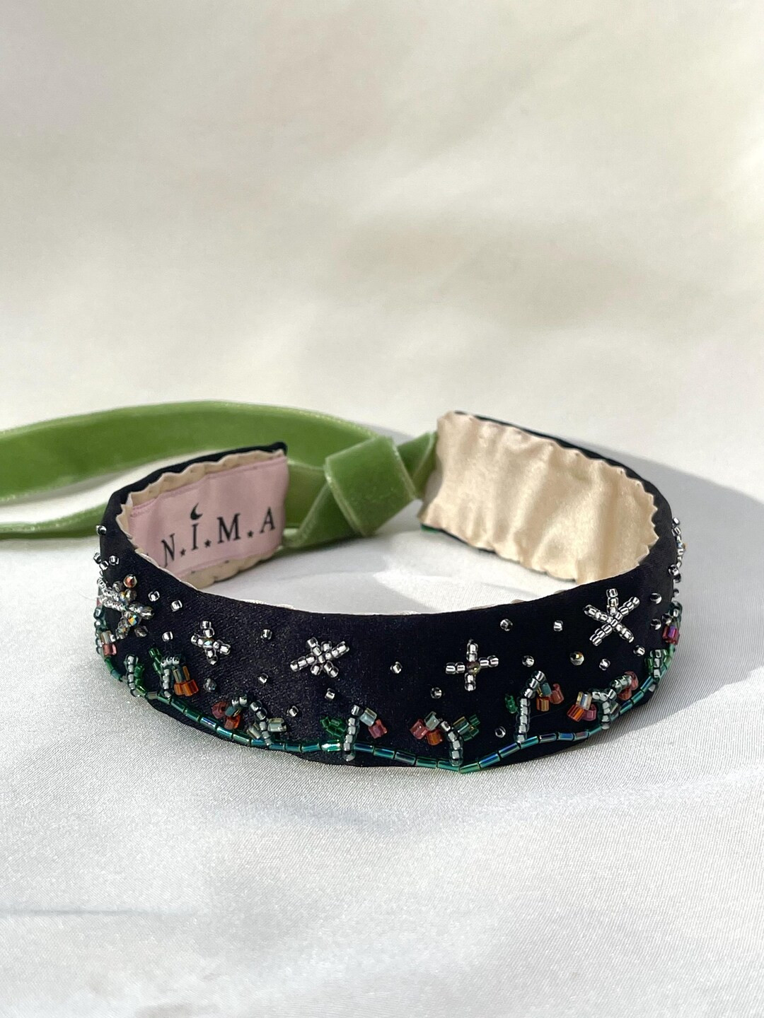 Textile Choker, Hand Embroidery, Satin Choker, Accessories, Embroidered Choker, Textile Necklaces... | Etsy (US)