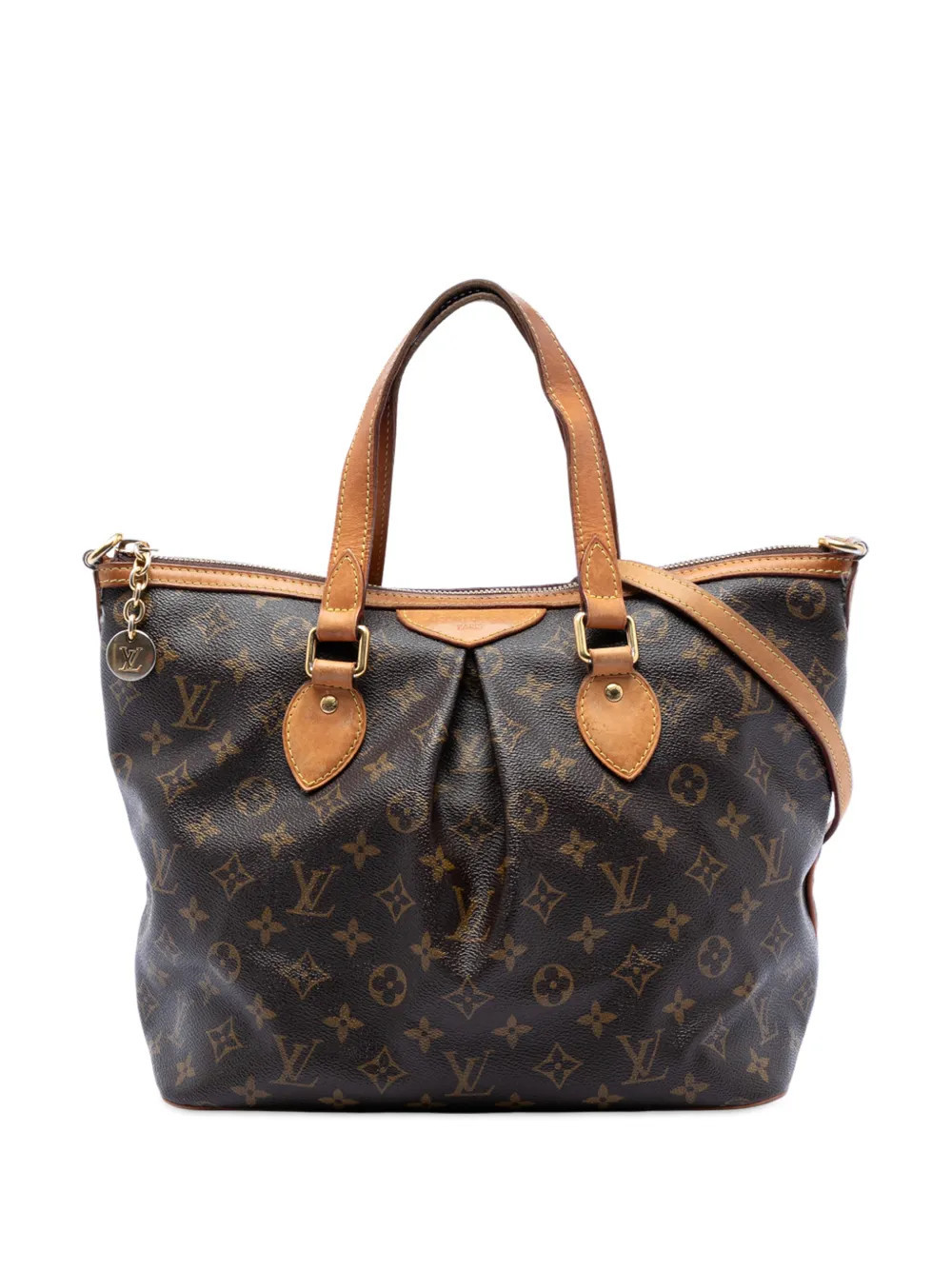 Louis Vuitton Pre-Owned 2013 Monogram Palermo PM satchel - Brown | Farfetch Global