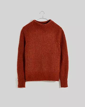 Loretto Mockneck Pullover Sweater | Madewell