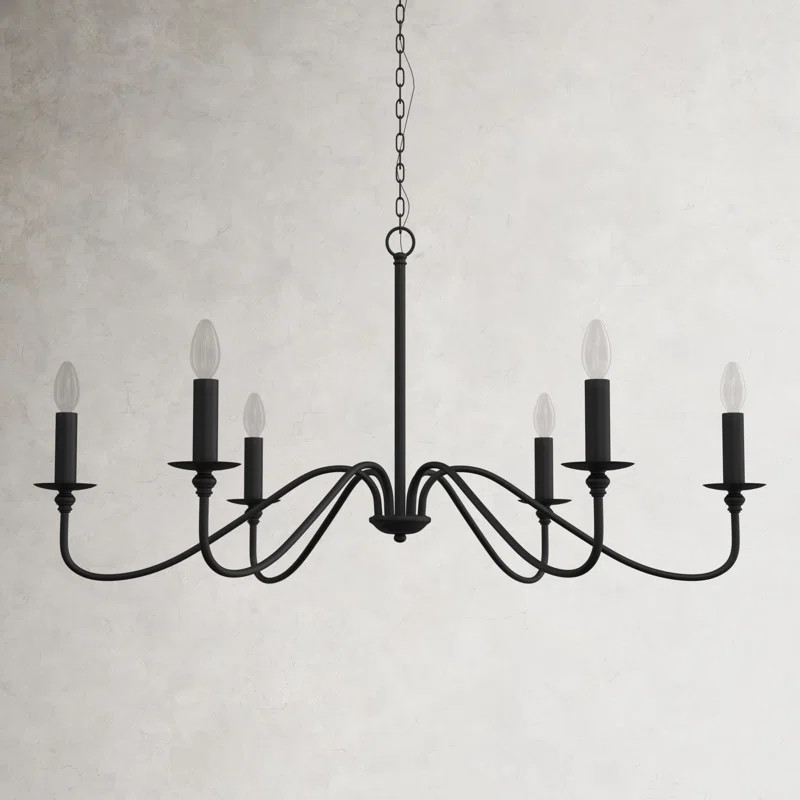 Ableton 6 - Light Dimmable Classic / Traditional Chandelier | Wayfair North America