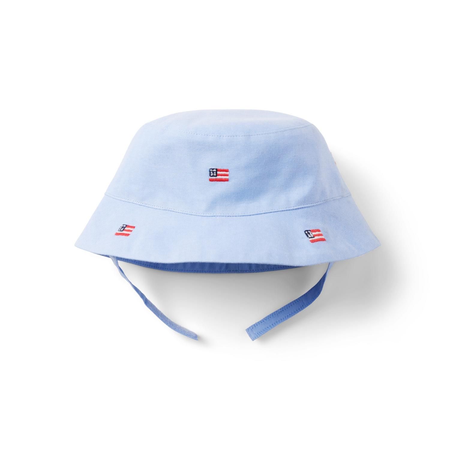Baby Embroidered Flag Bucket Hat | Janie and Jack