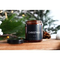 Christmas Candle, Holiday Amber Candle Gift, Season | Etsy (US)