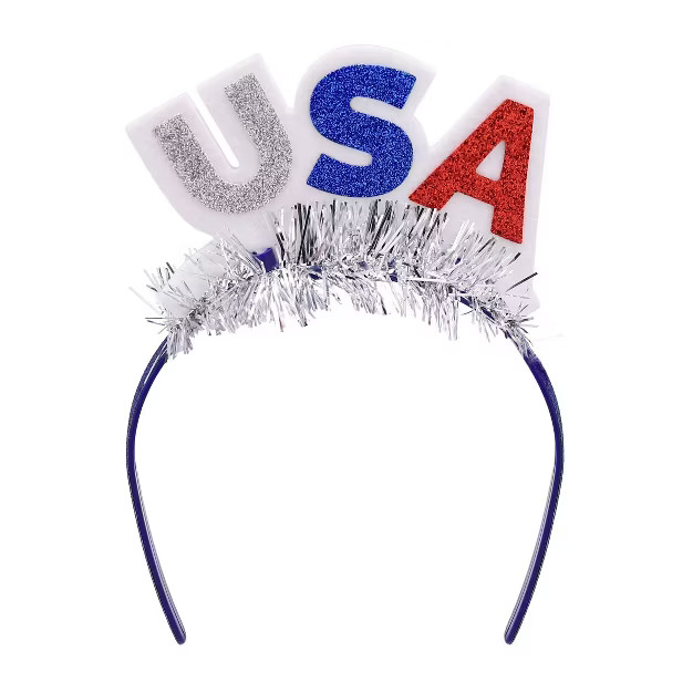 Parade Headband USA Red/White/Blue - Sun Squad™ | Target