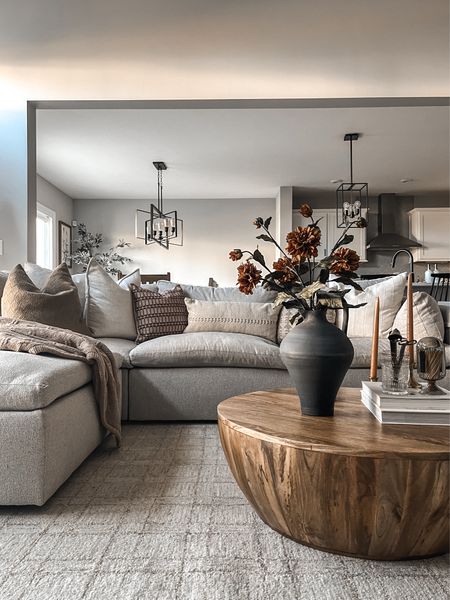Living Room | Sofa Sectional | Coffee Table Decor | Vase Styling

#LTKhome #LTKstyletip