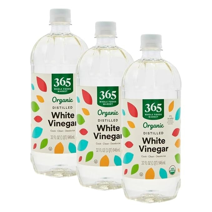 365 by Whole Foods Market, Organic White Distilled Vinegar, 32 Fl Oz (Pack of 3) | Amazon (US)