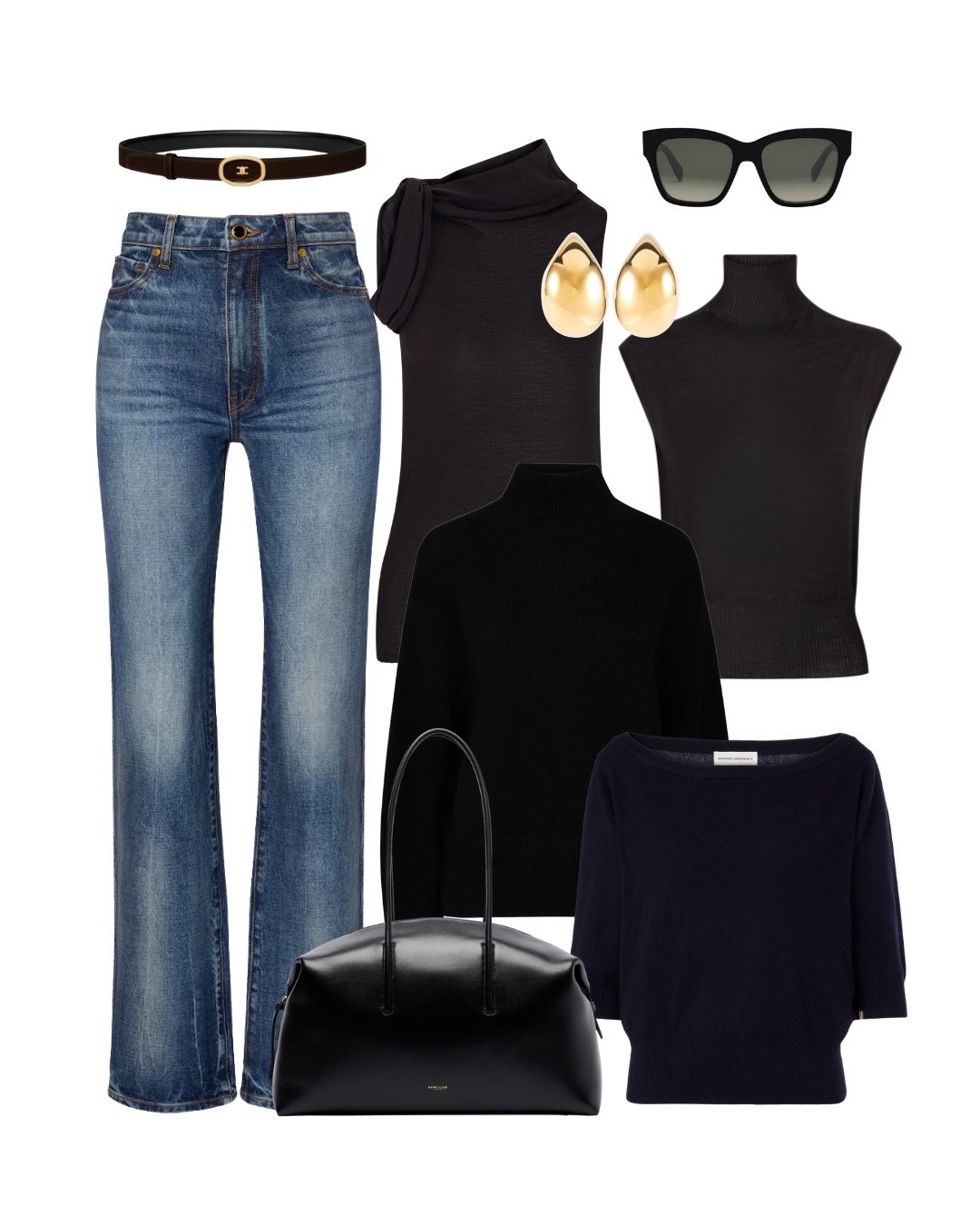 The perfect transitional outfit: straight-leg denim paired with versatile black sweaters and elevated accessories. Easy, polished, and repeat-worthy. All sweater options are under $500.

#capsulewardrobe #everydaystyle #modernclassic #quietluxury #denimstyle #wardrobeessentials #classicstyle #timelessfashion #ltkstyle #under500 #elevatedbasics #minimalchic



#LTKootd #LTKOver40 #LTKSeasonal