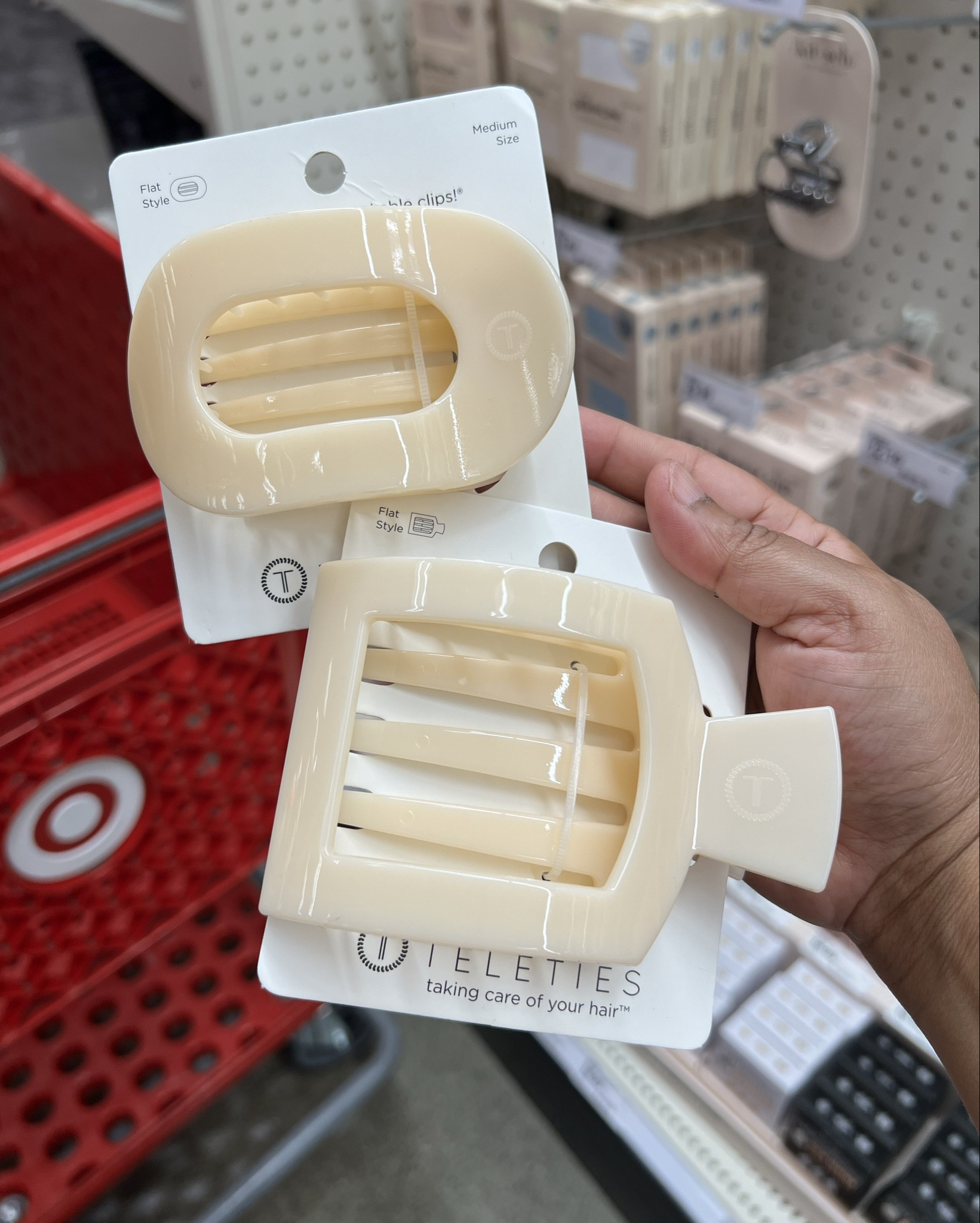 TELETIES hair accessories!! Flat square hair clips & round hair clips come in large & medium sizes. 

#LTKBacktoSchool #LTKWedding #LTKFamily