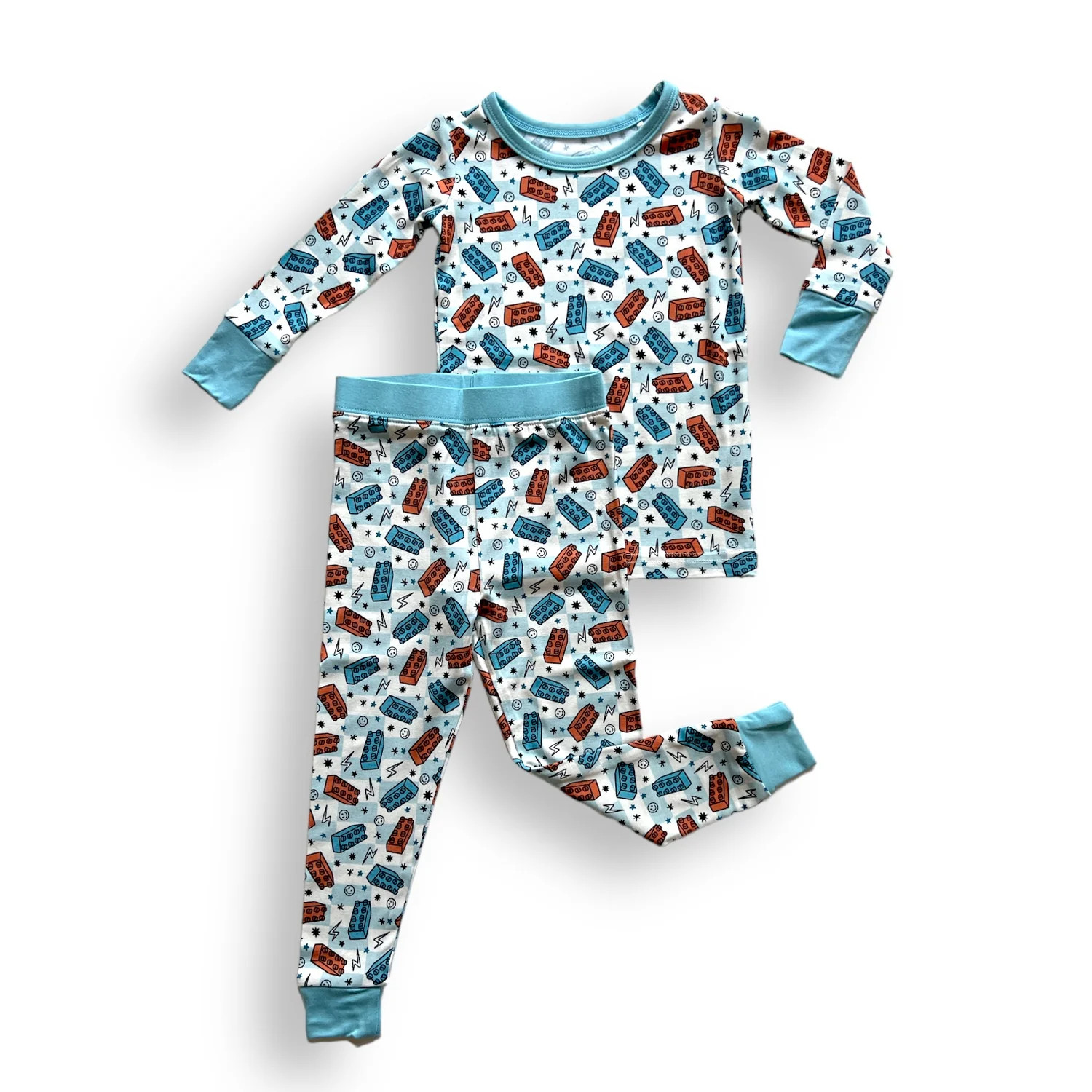 LONG SLEEVE 2 PIECE SETS- Legos | millie + roo
