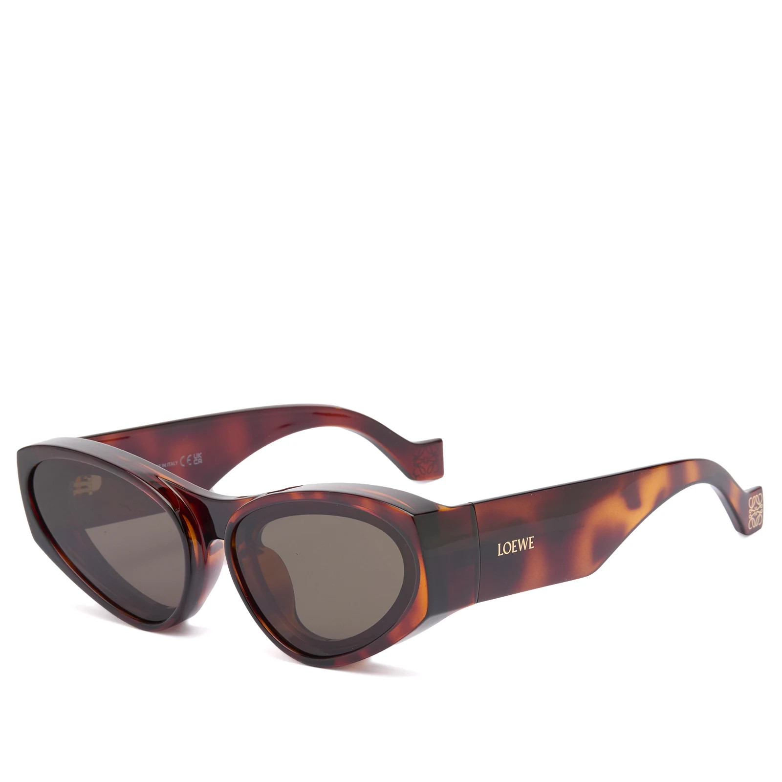 Loewe Eyewear Women's Paula's Ibiza Cat Eye Sunglasses in Havana/Brown | END. Clothing