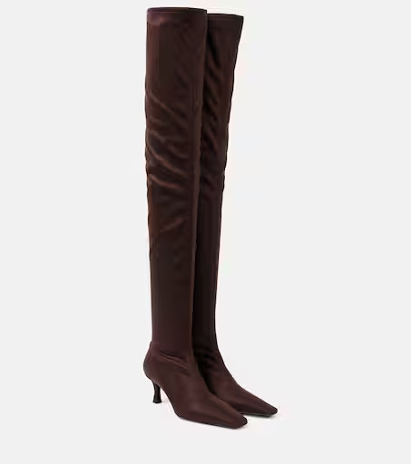 Suede over-the-knee boots | Mytheresa (UK)