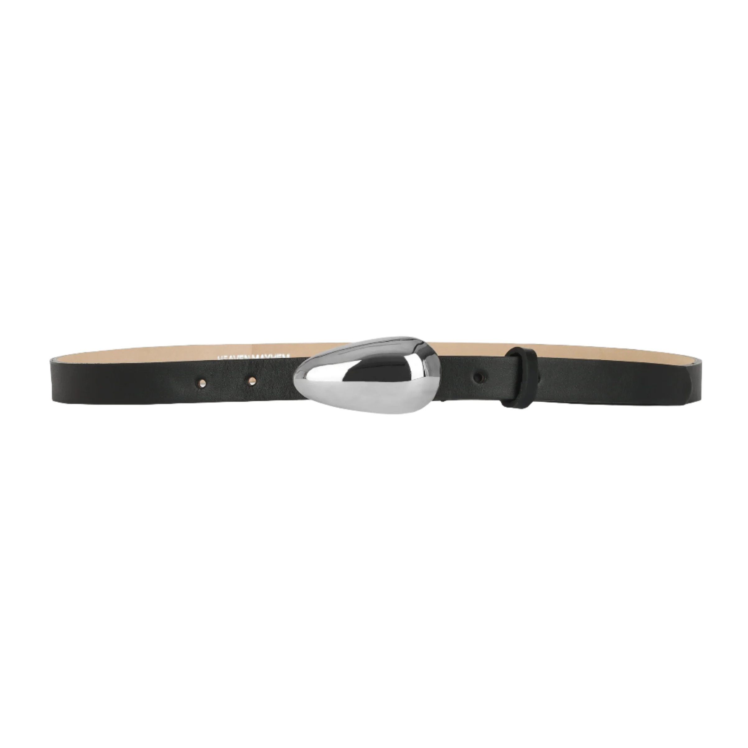 BEAN BELT BLACK SILVER | Heaven Mayhem