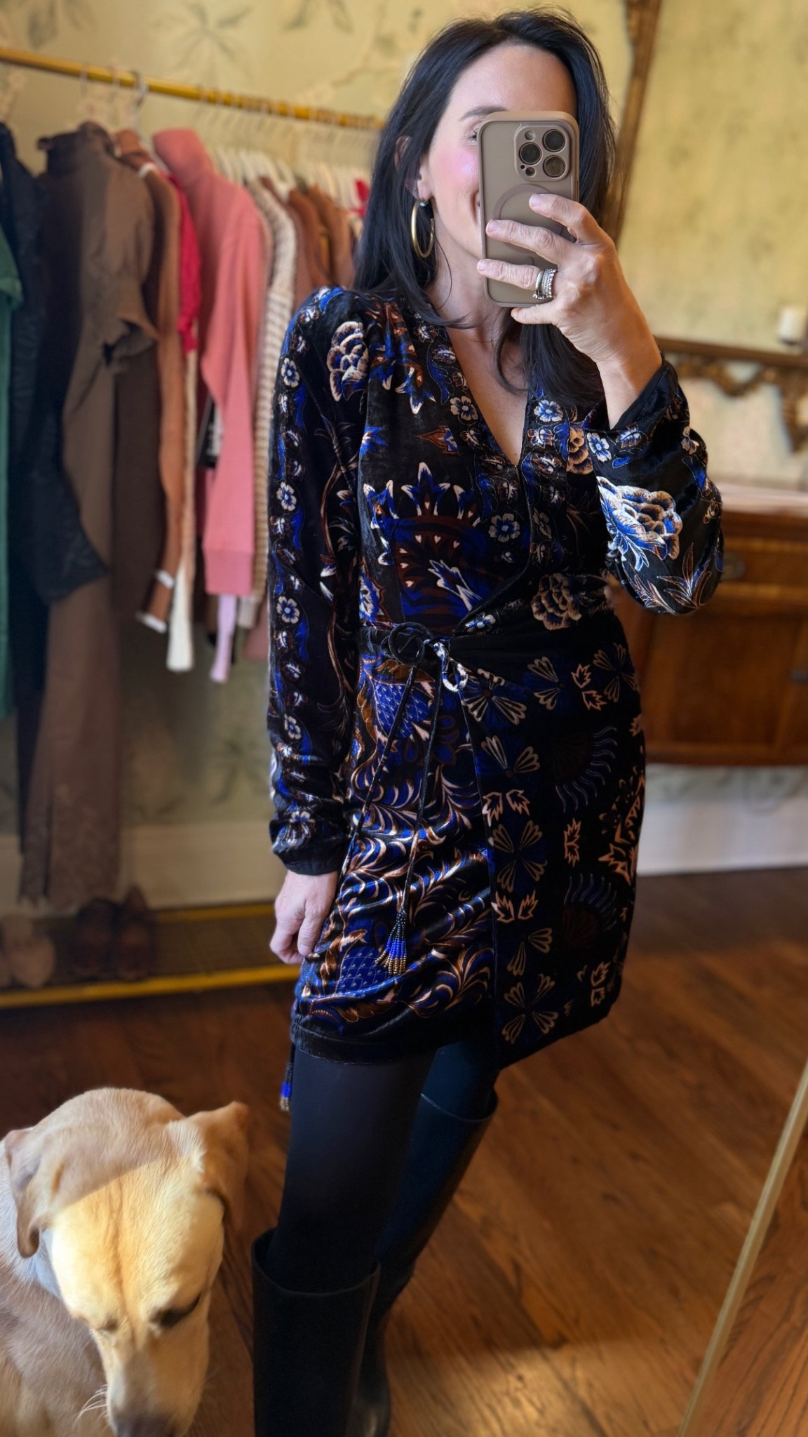 have a dressy thanksgiving?! 🦃 i LOVE this farm rio velvet dress, wearing an XS!! 

#LTKHoliday #LTKmomlife #LTKSeasonal