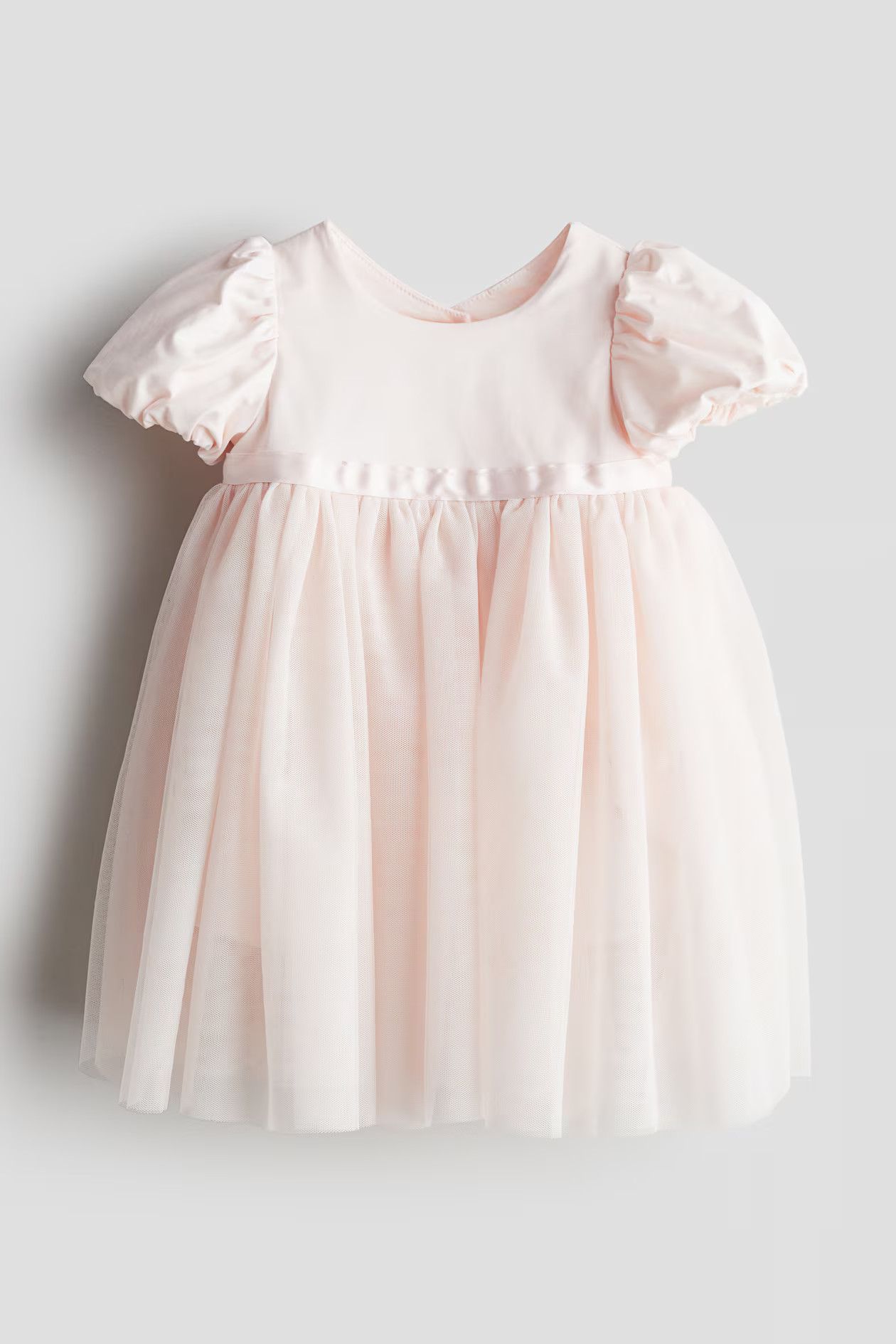 Puff-sleeved Tulle Dress | H&M (US + CA)