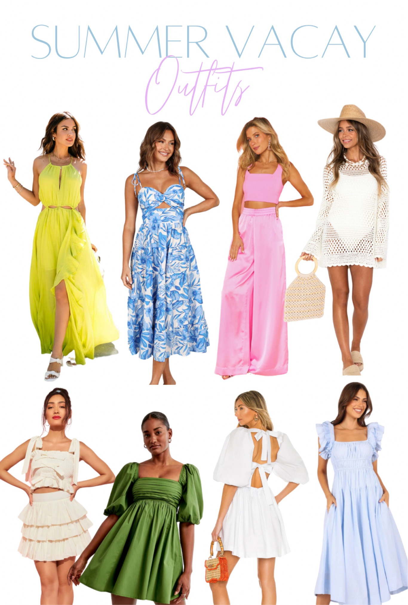 A few of the looks I wore in Harbour Island! 🫶🏻

#vacayoutfits #vacationlooks #summerdresses #petalandpup #abercrombie #vici #revolve #floral #colorfuldresses

#LTKSeasonal #LTKtravel #LTKunder100