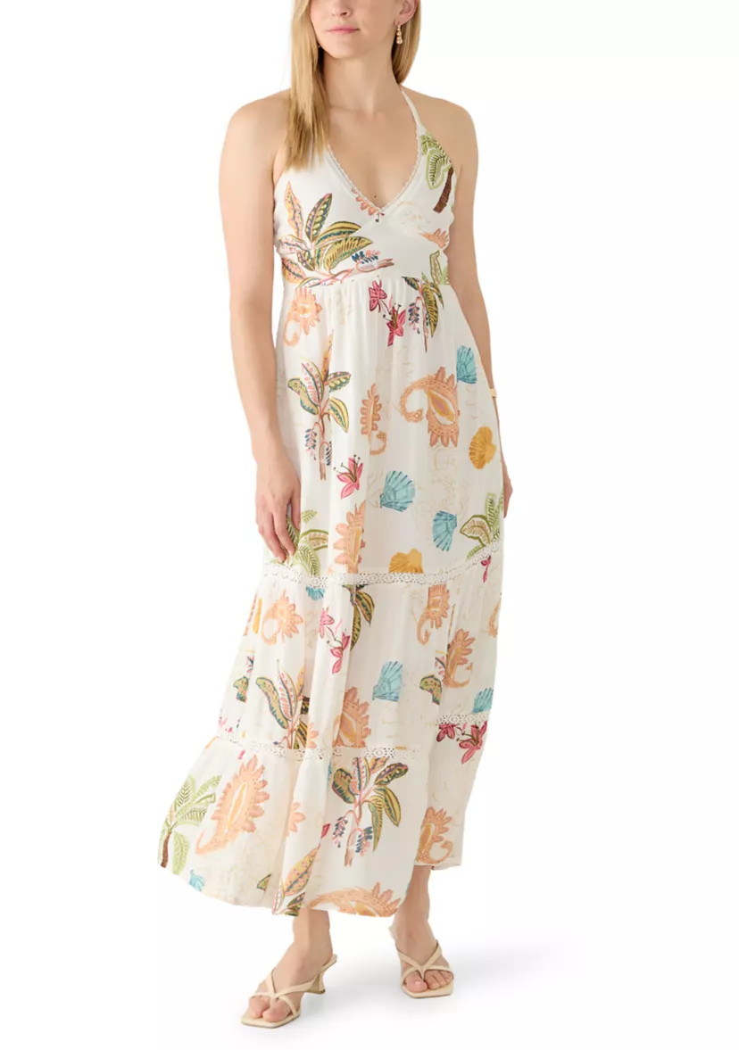 Women's Sleeveless Coastal Boho Printed Dress | Belk