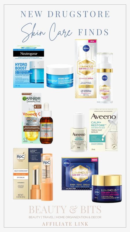 New Drugstore Skin Care Finds