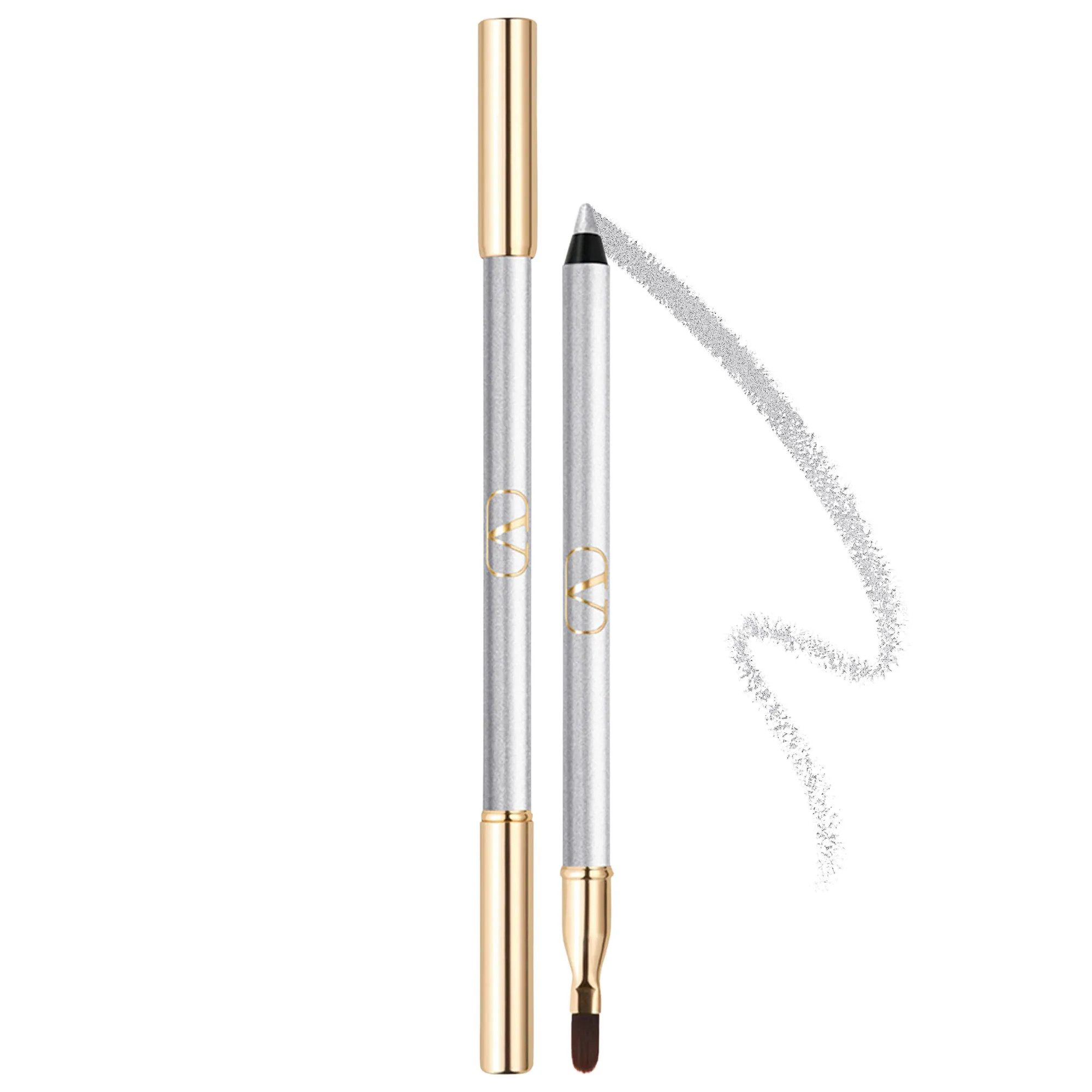 Valentino Colorgraph Waterproof Gel Eyeliner Pencil Silver Spark 0.04 oz/1 ml | Sephora (US)