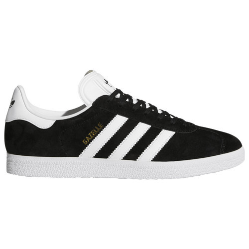 adidas adidas Originals Gazelle - Mens Core Black/White/Gold Metallic Size 5.5 | Champs Sports