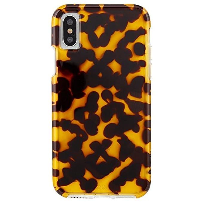 Case-Mate iPhone X Case - Naked Tough - Slim Protective Design - Apple iPhone 10 - Tortoiseshell | Amazon (US)