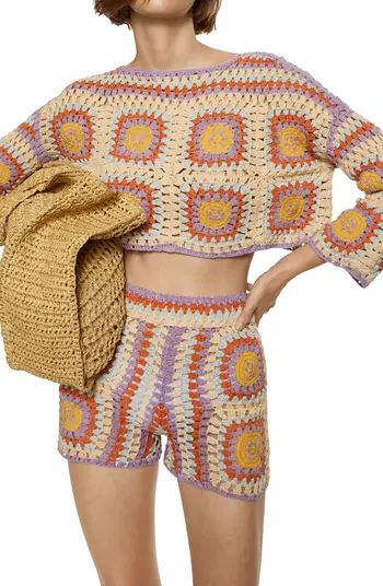 Cotton Crochet Sweater | Nordstrom