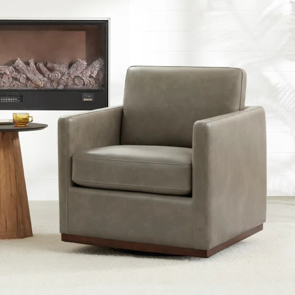 Assiatou Wide Swivel Arm Chair | Wayfair North America