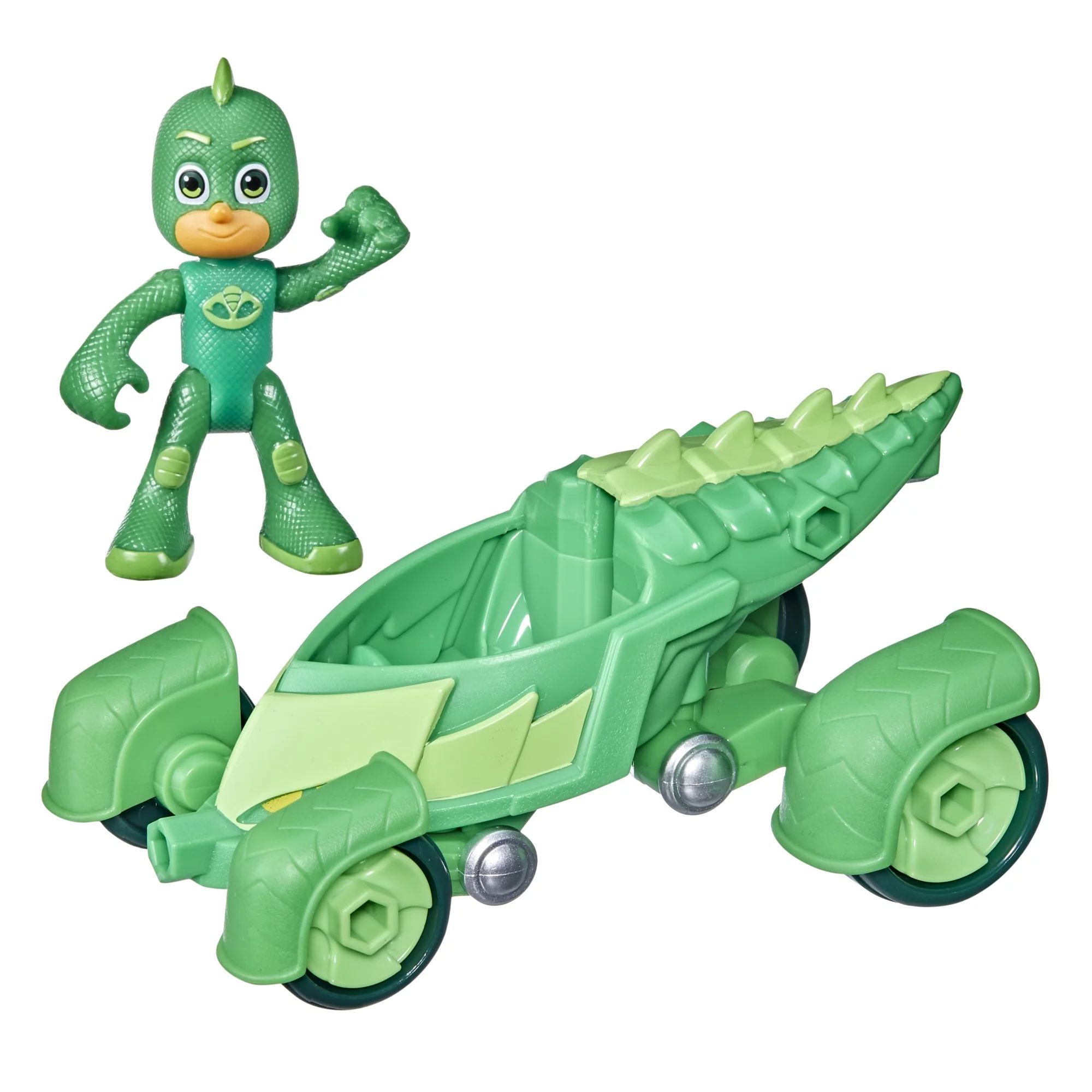 PJ Masks Gekko-Mobile Preschool Toy, Gekko Car with Gekko Action Figure | Walmart (US)