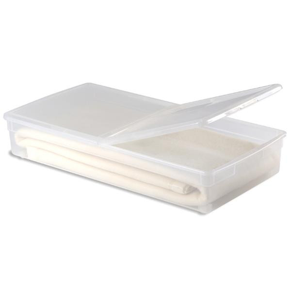 Our Long Underbed Box w/Wheels | The Container Store