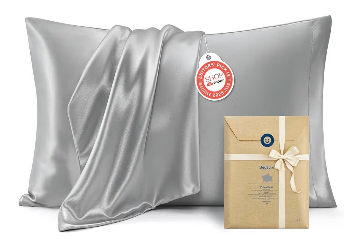 Amazon has the Bedsure 2pk of Satin Pillowcases for only $5.99 on a Flash Deal right now!! These are FANTASTIC for year round use since they help regulate temperature at night, and are soothing on skin if you suffer from allergies or any sinus issues, like colds this time of year. Satin pillowcases also are super good for hair and skin since the material is breathable! Excellent price for these - other color options available on sale also. 🛌 (We own several, and I highly recommend!)

#LTKHome #LTKSaleAlert #LTKselfcare