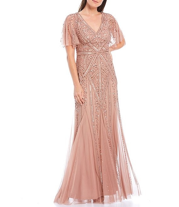 rose gold mother of the bride outfits