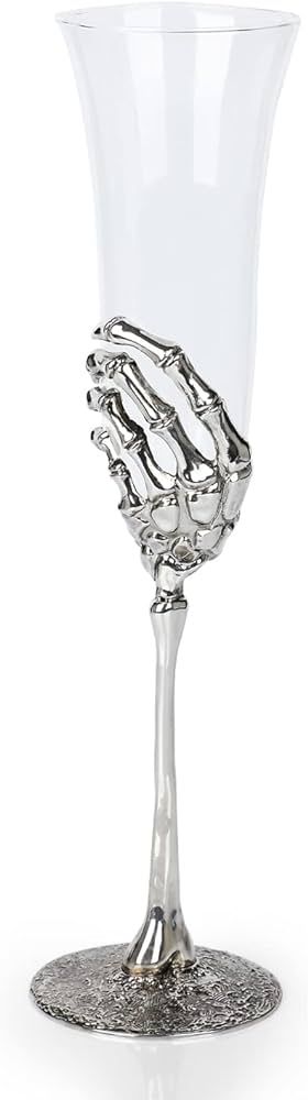 RHFF Halloween Skull Wine Glass, Skeleton Ghost Hand Wine Glass, Halloween Drinking Glasses, Skel... | Amazon (US)