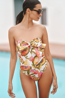 Farm Rio Fruits Paradise One-Piece Swimsuit | Anthropologie (US)