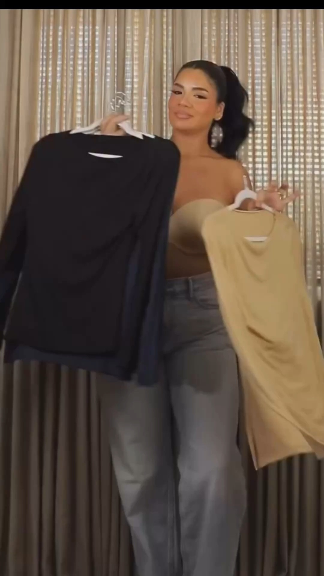 So soft, so versatile and cashmere blended basics.
I’m wearing the large in both styles.
5’9” 180lbs

Jeans are express and older. I actually stole them from my husband 😅

#frankietavares #midsizefashion

#LTKOver40 #LTKCyberWeek #LTKootd

#LTKootd #LTKgrwm #LTKOver40