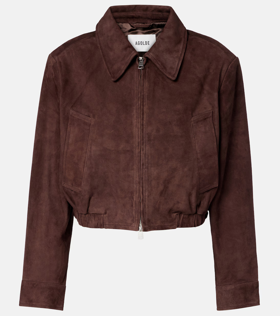 Nahla cropped suede jacket | Mytheresa (UK)