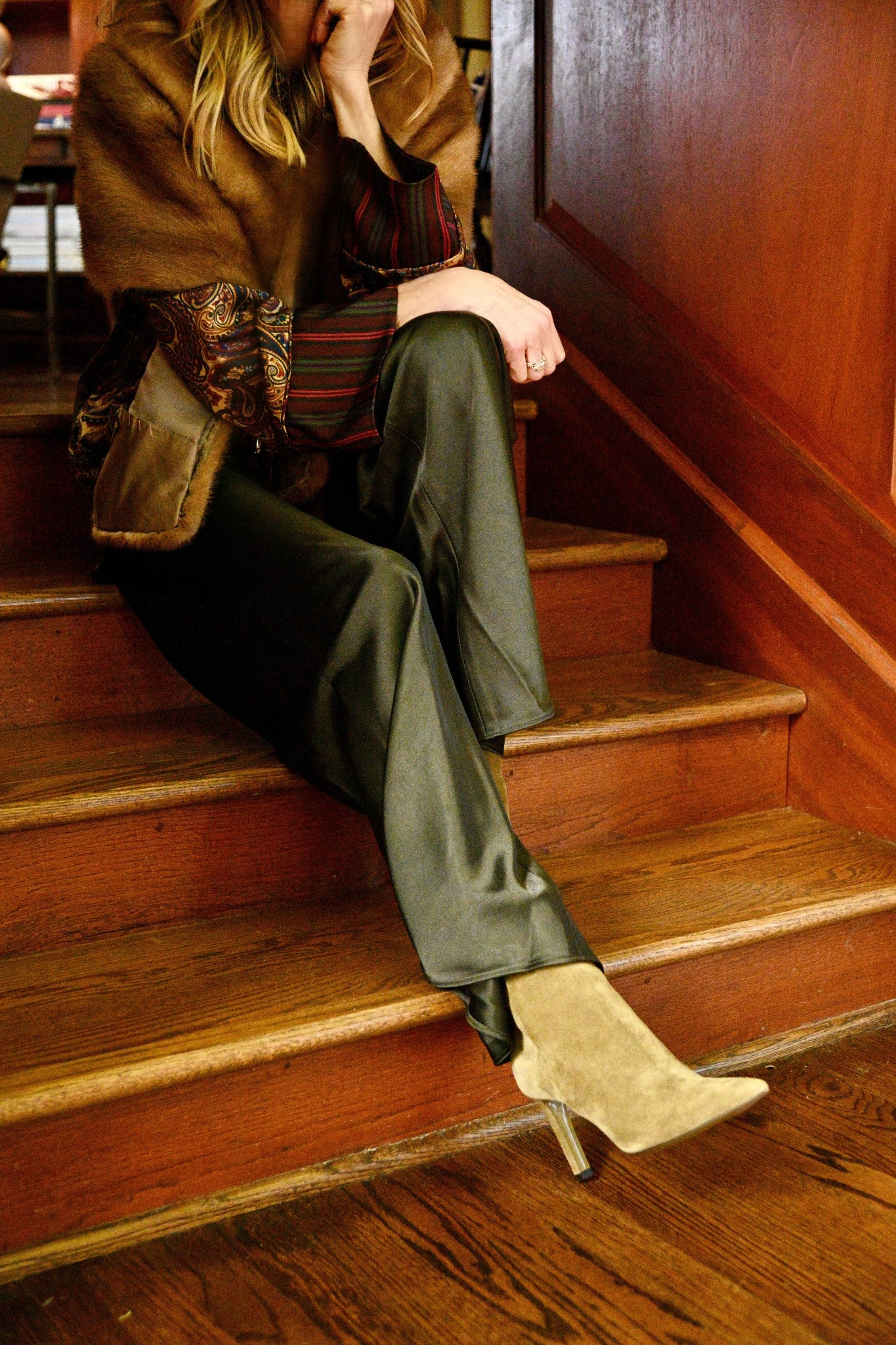 My favorite Colby pants from La Ligne in olive go so perfectly with these suede booties!


#LTKootd #LTKSeasonal #LTKOver40