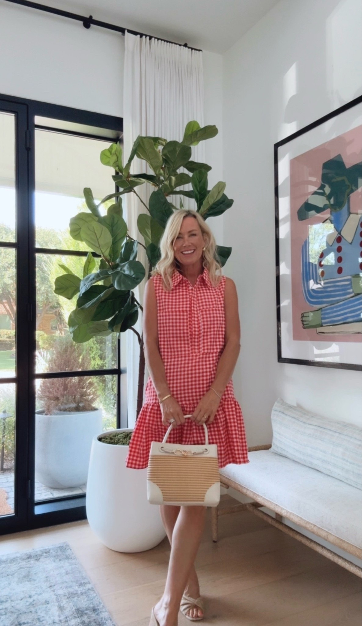 Loving the fun pattern and colors of this shirtdress! 
Dress: xs

#LTKootd #LTKSeasonal #LTKOver40