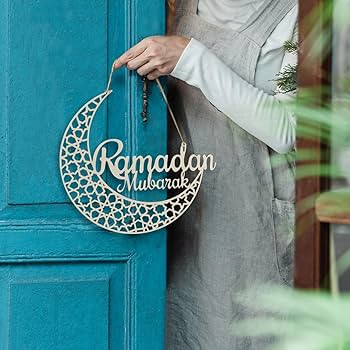 OLEEK ramadan door wreath (12in) ramadan mubarak sign - ramadan decorations for home 2026 - ramad... | Amazon (CA)