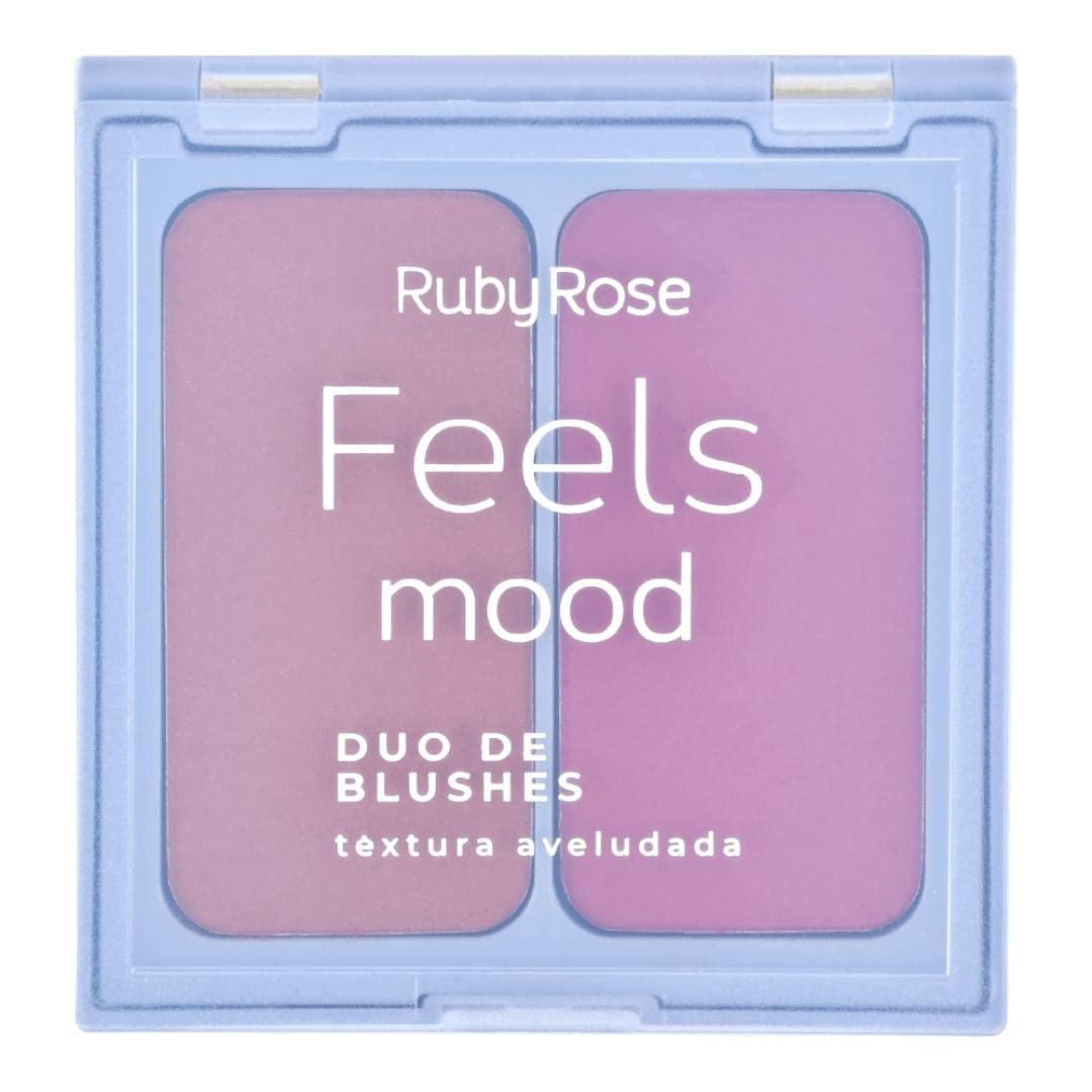 Blush Ruby Rose Paleta Duo Maquiagem Feels Mood Textura Aveludada (COR 2 SANDSTONE + SMOOTH TAUPE... | Amazon (BR)
