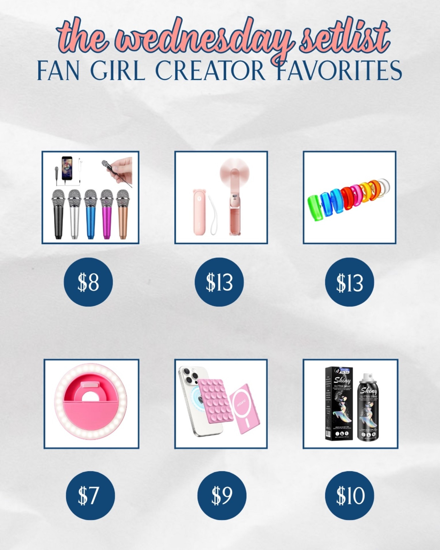 Wednesday Set-list week of October 13th

#LTKTravel #LTKFindsUnder50 #LTKFindsUnder100