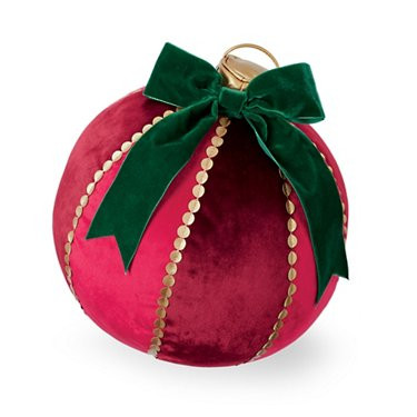 Lux Ornament Shaped Pillows | Grandin Road