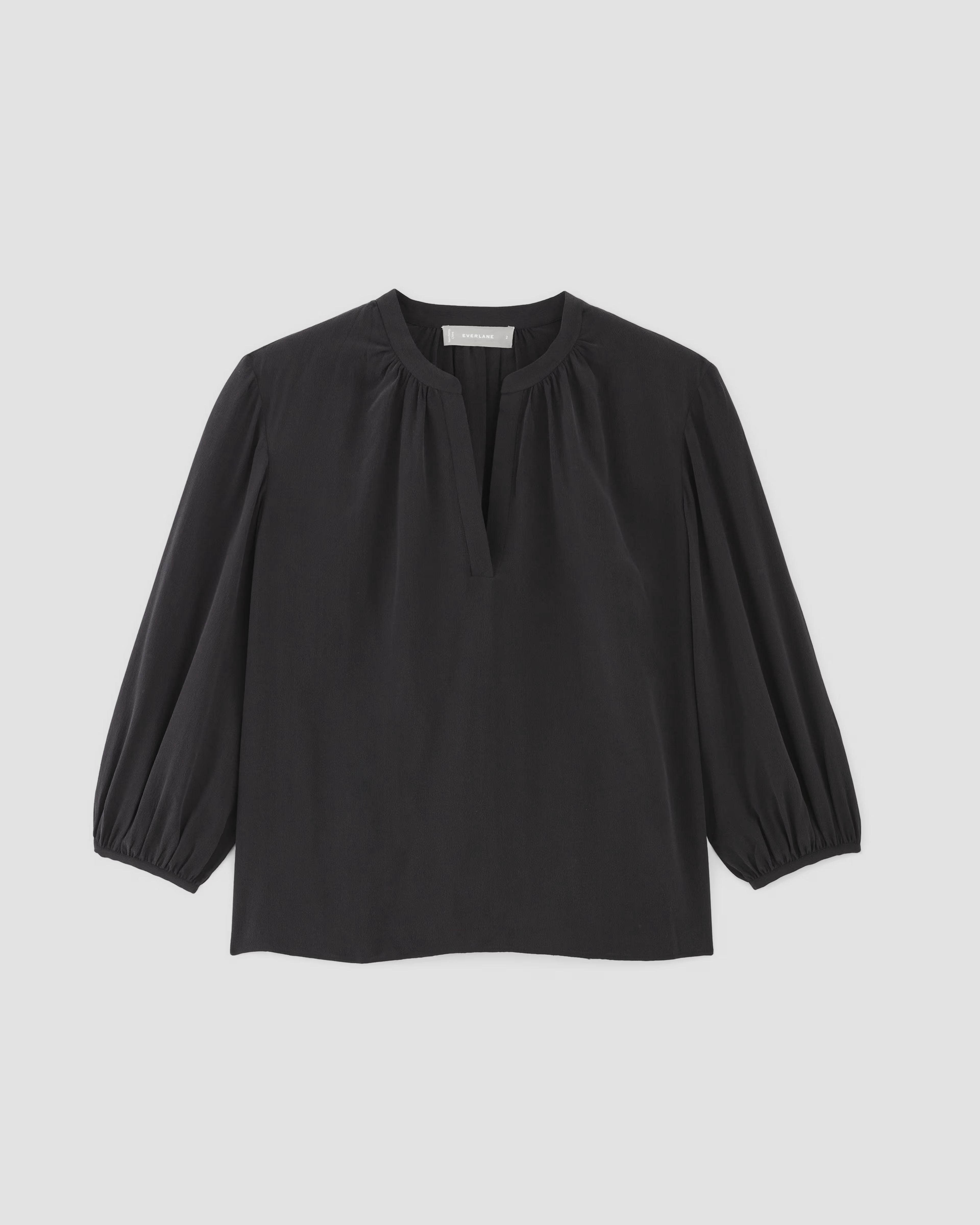 The Washable Clean Silk V-Neck Top | Everlane