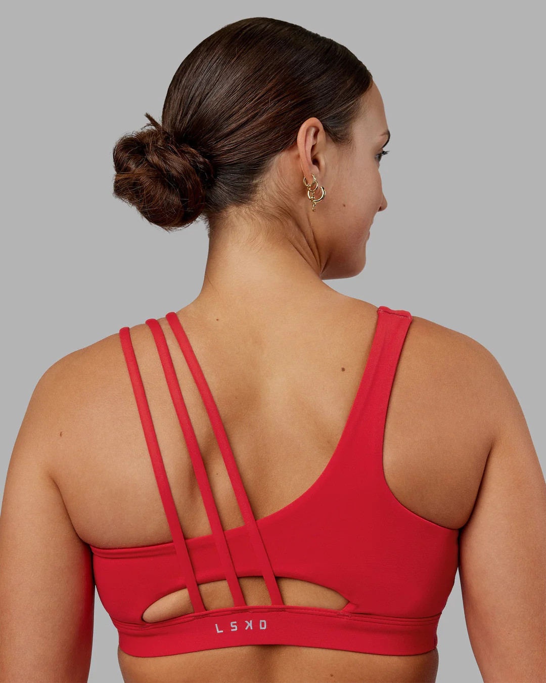 Galvanise Sports Bra 2.0 - Scarlet | LSKD | LSKD