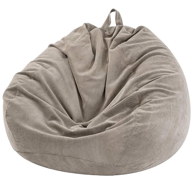 Nobildonna Stuffed Storage Bird's Nest Bean Bag Chair (No Filler) for Kids and Adults. Extra Larg... | Amazon (US)