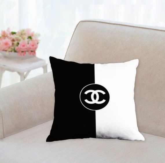 LAST DAY Set of chanel home decor pillow case desinger cover bedroom set of 2 | Etsy (US)