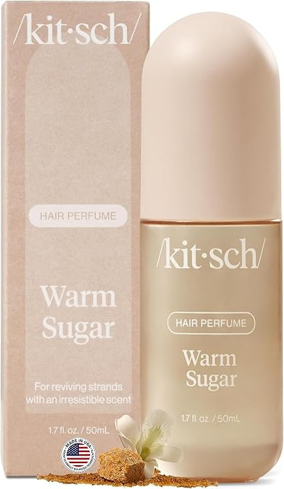 Kitsch Hair Perfume for Women - Warm Sugar | Clean, Deodorizing & Patented Odor-Eliminating Techn... | Amazon (US)